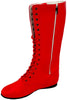 Ric Flair Autographed Red Right Footed Boot WWE "16x" JSA Stock #228116