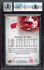 Russell Wilson Autographed 2012 SP Authentic Rookie Card #87 Wisconsin Badgers BGS 9 Auto Grade Gem Mint 10 Beckett BAS Stock #214872