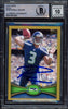 Russell Wilson Autographed 2012 Topps Gold Rookie Card #165 Seattle Seahawks Auto Grade Gem Mint 10 Beckett BAS #15531240