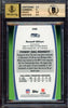 Russell Wilson Autographed 2012 Topps Finest Rookie Card #140 Seattle Seahawks BGS 9.5 Auto Grade Gem Mint 10 Beckett BAS #15530126