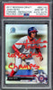 Juan Soto Autographed 2017 Bowman Draft Chrome Refractor Rookie Card #BDC162 New York Mets PSA 10 "2019 WS Champs" PSA/DNA #61265741