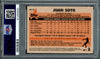 Juan Soto Autographed 2018 Topps Update 1983 Rookie Card #83-12 New York Mets PSA 9 "2019 WS Champs" PSA/DNA #61265830