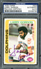 Larry Gordon Autographed 1978 Topps Card #202 Miami Dolphins PSA/DNA #83469795