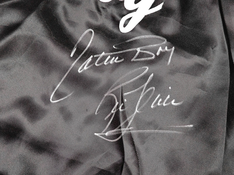 Ric Flair Autographed Black Wrestling Robe "Nature Boy" PSA/DNA Stock #227976