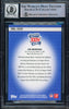 Joe Montana Autographed 2011 Topps Super Bowl Legends Card #SBL-XXIV San Francisco 49ers Auto Grade Gem Mint 10 Beckett BAS Stock #229006