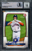 Jeremy Pena Autographed 2023 Bowman Card #77 Houston Astros Auto Grade Gem Mint 10 Beckett BAS Stock #229011