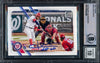 Juan Soto Autographed 2021 Topps Card #330 New York Mets Auto Grade Gem Mint 10 Beckett BAS Stock #229019
