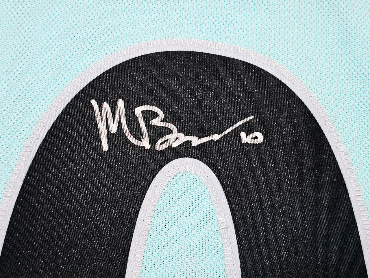 Seattle Kraken Matty Beniers Autographed White Adidas 2023 All Star Game Jersey Size 54 Fanatics Holo Stock #215323