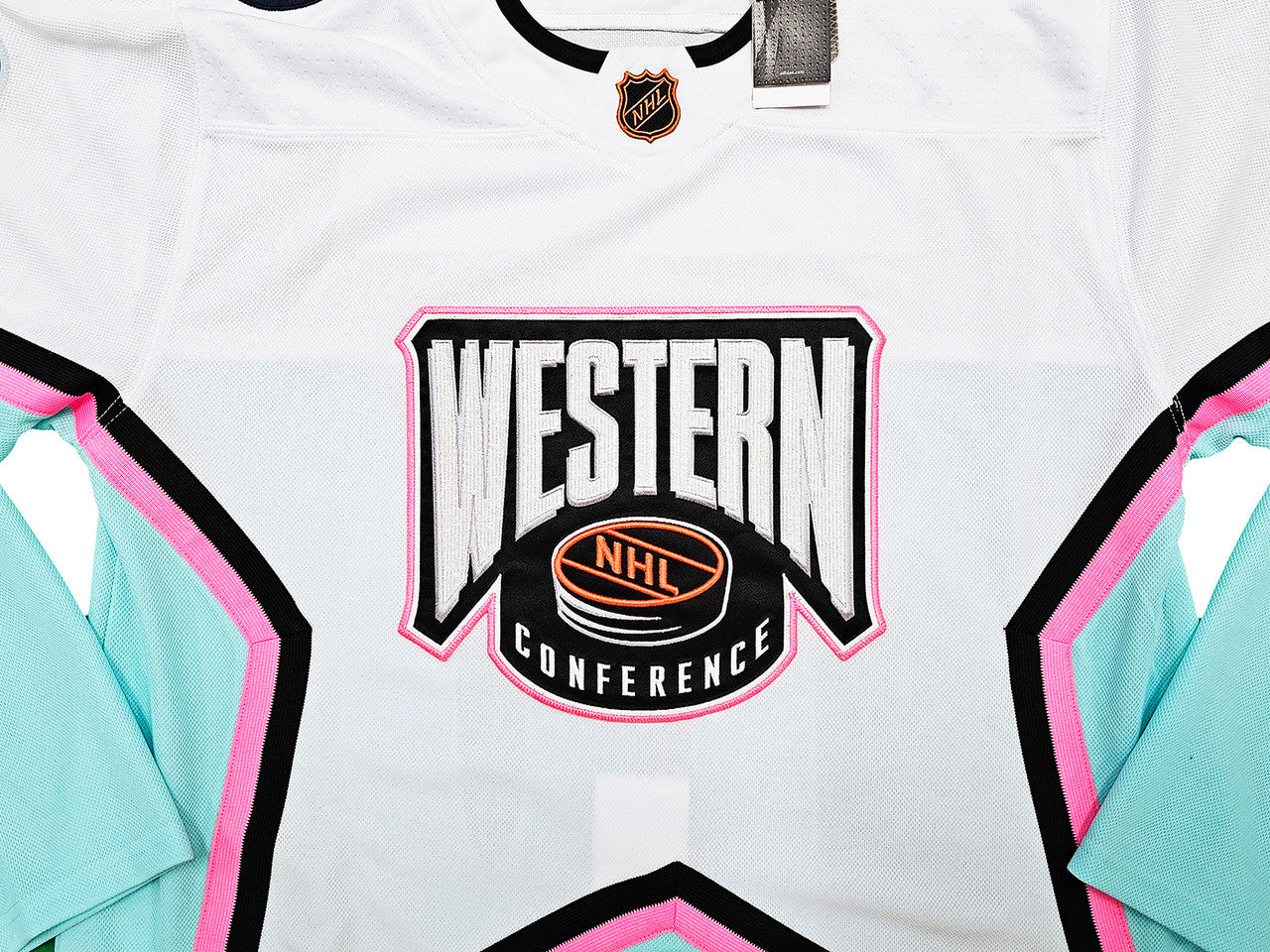Seattle Kraken Matty Beniers Autographed White Adidas 2023 All Star Game Jersey Size 54 Fanatics Holo Stock #215323
