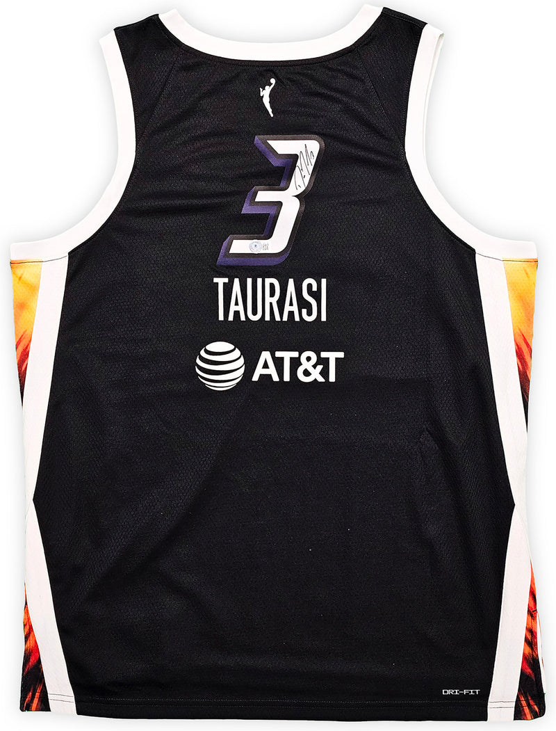 Phoenix Mercury Diana Taurasi Autographed Black Nike Rebel Edition Jersey Size XL Beckett BAS QR Stock #214836
