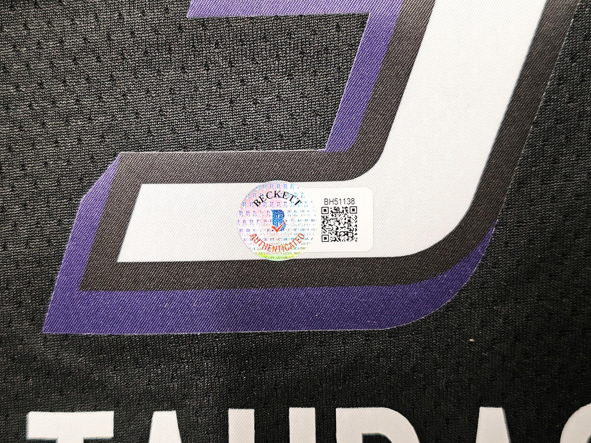 Phoenix Mercury Diana Taurasi Autographed Black Nike Rebel Edition Jersey Size XL Beckett BAS QR Stock #214836