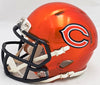 Dick Butkus Autographed Chicago Bears Flash Orange Speed Mini Helmet Beckett BAS Witness Stock #214945