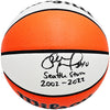 Sue Bird Autographed Authentic White Panel Indoor/Outdoor Basketball Seattle Storm "Seattle Storm 2002-2022" Beckett BAS QR Stock #214845