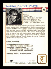 Glenn Davis Autographed 1991 Impel U.S. Olympics Card #35 SKU #240691