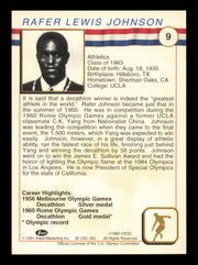 Rafer Johnson Autographed 1991 Impel U.S. Olympics Card #9 "To Willie" SKU #240692