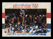 Bill Baker Autographed 1991 Impel Card #71 1980 Team USA Hockey SKU #240699