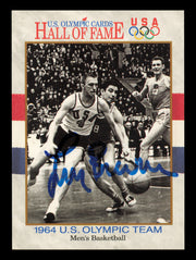 Larry Brown Autographed 1991 Impel Card #53 1964 Team USA Basketball SKU #240702