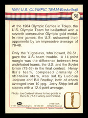 Joe Caldwell Autographed 1991 Impel Card #52 1964 Team USA Basketball SKU #240705