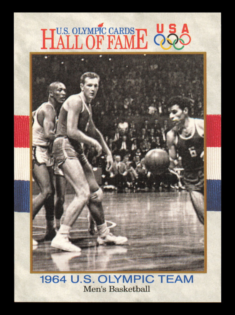 Joe Caldwell Autographed 1991 Impel Card #57 1964 Team USA Basketball SKU #240706