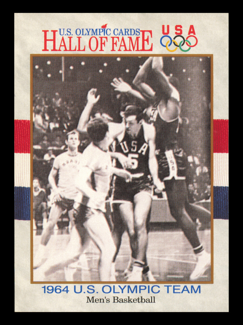 Jerry Shipp Autographed 1991 Impel Card #55 1964 Team USA Basketball SKU #240707