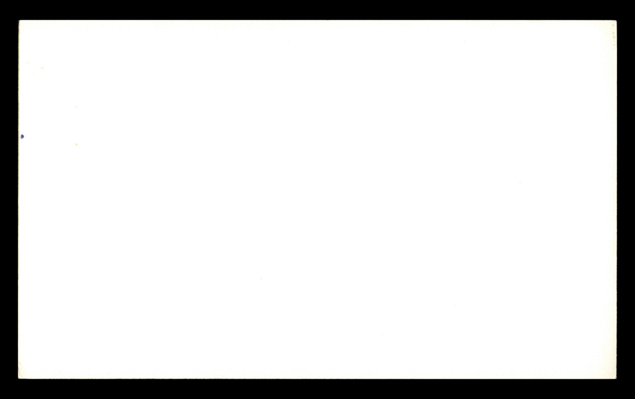 Tex Schramm Autographed 3x5 Index Card Dallas Cowboys SKU #240876