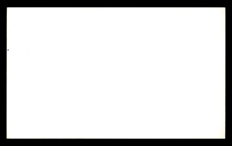 Tex Schramm Autographed 3x5 Index Card Dallas Cowboys SKU #240876