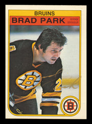 Brad Park Autographed 1982-83 O Pee Chee Card #19 New York Rangers SKU #240899