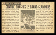 Jim Gentile Autographed 1964 Topps Giants Card #15 Kansas City A's SKU #241001