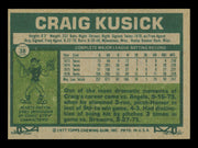 Craig Kusick Autographed 1977 Topps Card #38 Card Minnesota Twins SKU #241049