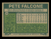 Pete Falcone Autographed 1977 Topps Card #205 Card St. Louis Cardinals SKU #241091