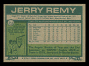 Jerry Remy Autographed 1977 Topps Card #342 Card California Angels SKU #241109