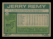 Jerry Remy Autographed 1977 Topps Card #342 Card California Angels SKU #241111