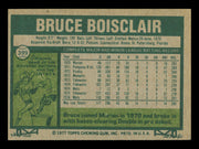 Bruce Boisclair Autographed 1977 Topps Rookie Card #399 New York Mets SKU #241124