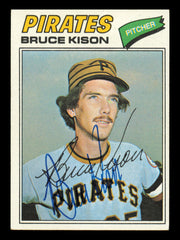 Bruce Kison Autographed 1977 Topps Card #563 Card Pittsburgh Pirates SKU #241147