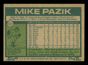 Mike Pazik Autographed 1977 Topps Card #643 Card Minnesota Twins SKU #241151