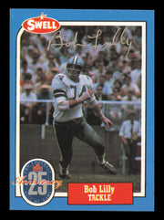 Bob Lilly Autographed 1988 Swell Card #70 Dallas Cowboys SKU #241172