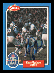 Gene Upshaw Autographed 1988 Swell Card #138 Card Dallas Cowboys SKU #241177
