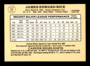 Jim Rice Autographed 1985 Donruss Card #50 Card Boston Red Sox SKU #241257