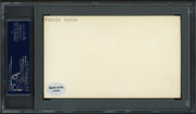 Tommie Aaron Autographed 3x5 Index Card Atlanta Braves PSA/DNA #83860220