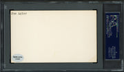 Joe Agler Autographed 3x5 Index Card Washington Senators PSA/DNA #83860249