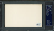 Joe Agler Autographed 3x5 Index Card Washington Senators PSA/DNA #83860252