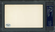 George Bill Aiton Autographed 3x5 Index Card St. Louis Browns PSA/DNA #83860265
