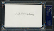 Neil Armstrong (HOCKEY) Autographed 3x5 Index Card NHL Referee PSA/DNA #83721302