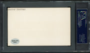 Les Backman Autographed 3x5 Index Card St. Louis Cardinals "1909-10" PSA/DNA #83860343