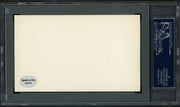 William "Bill" Brubaker Autographed 3x5 Index Card Pittsburgh Pirates, Boston Braves PSA/DNA #83862085