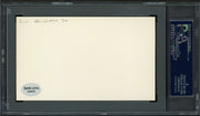 William "Bill" Brubaker Autographed 3x5 Index Card Pittsburgh Pirates, Boston Braves "Good Luck" PSA/DNA #83862086