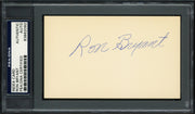 Ron Bryant Autographed 3x5 Index Card San Francisco Giants PSA/DNA #83862092