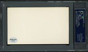George H. Burns Autographed 3x5 Index Card New York Giants, Philadelphia Phillies PSA/DNA #83862116