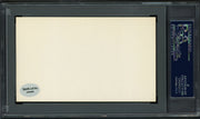 Joseph "Joe" Burns Autographed 3x5 Index Card Boston Braves PSA/DNA #83862130