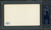 Italo Chelini Autographed 3x5 Index Card Chicago White Sox PSA/DNA #83862173